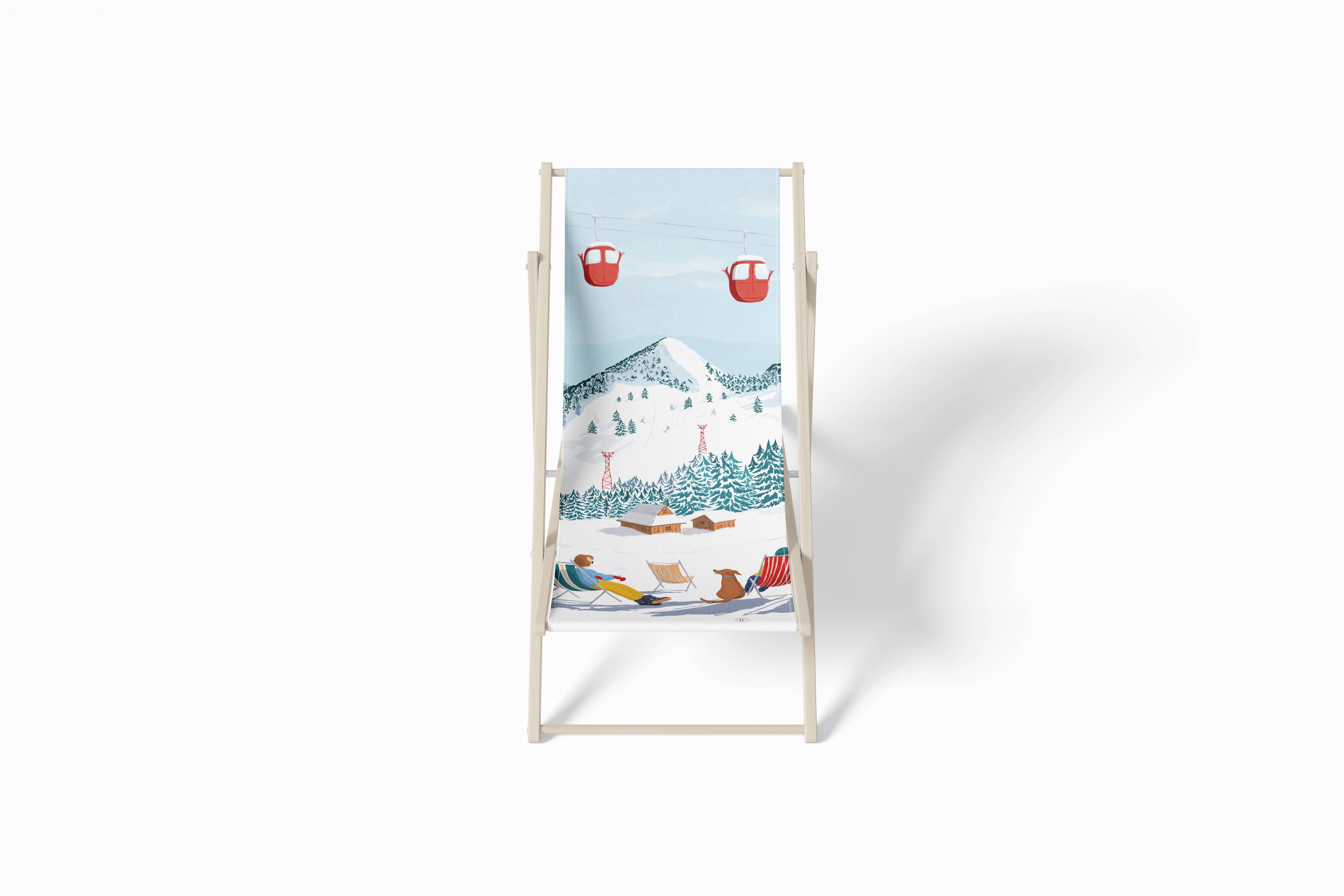 Sedia a sdraio Arbois in tela