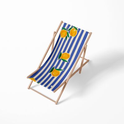 AMALFI deckchair canvas