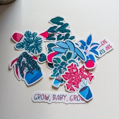 Stickers thème plantes