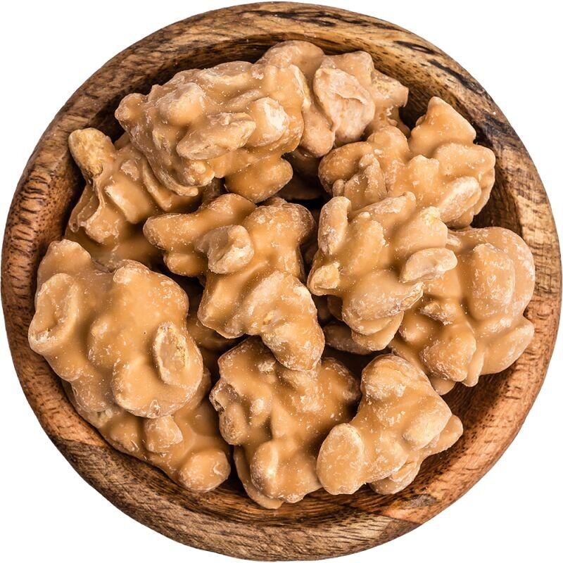 Chocolate, caramel and sea salt peanut rocks