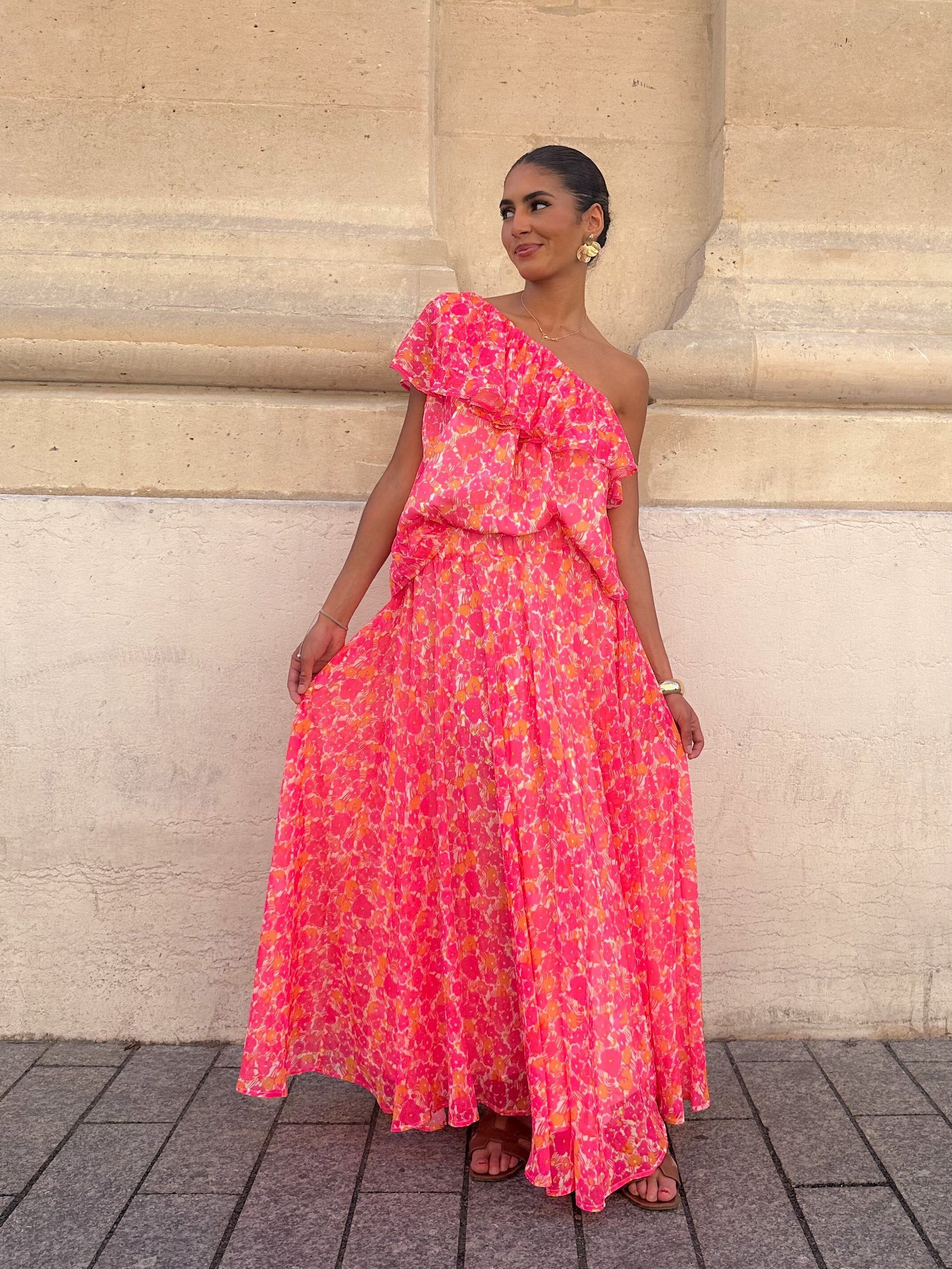 ABBY-LOU summer midi skirt