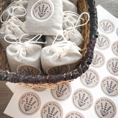 🌿 Sachets parfumés de lavandin BIO – Mas de Canabières