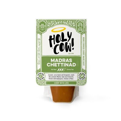 ¡Santa vaca! Salsa Madras Chettinad Curry 250g