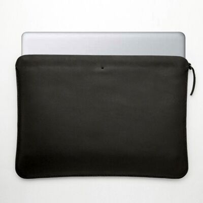 COVER IN PELLE 13" - INTERNO IN NEOPRENE - Grigio ardesia