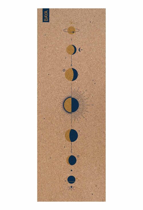 Tapis de yoga NATURAE® Liège Classic - 4 mm Luna