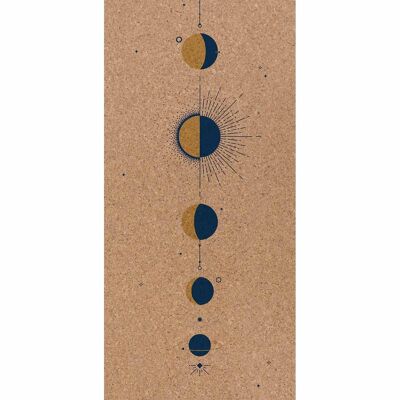 Yoga mat NATURAE® Cork Classic - 4 mm Luna