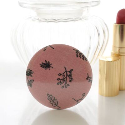 Bella Delicacy Black Pocket Mirror