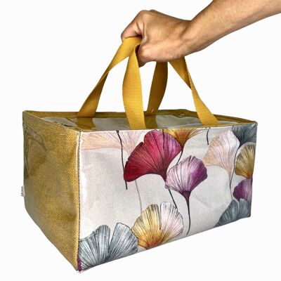 Cooler bag, Natural Ginco (cube size)