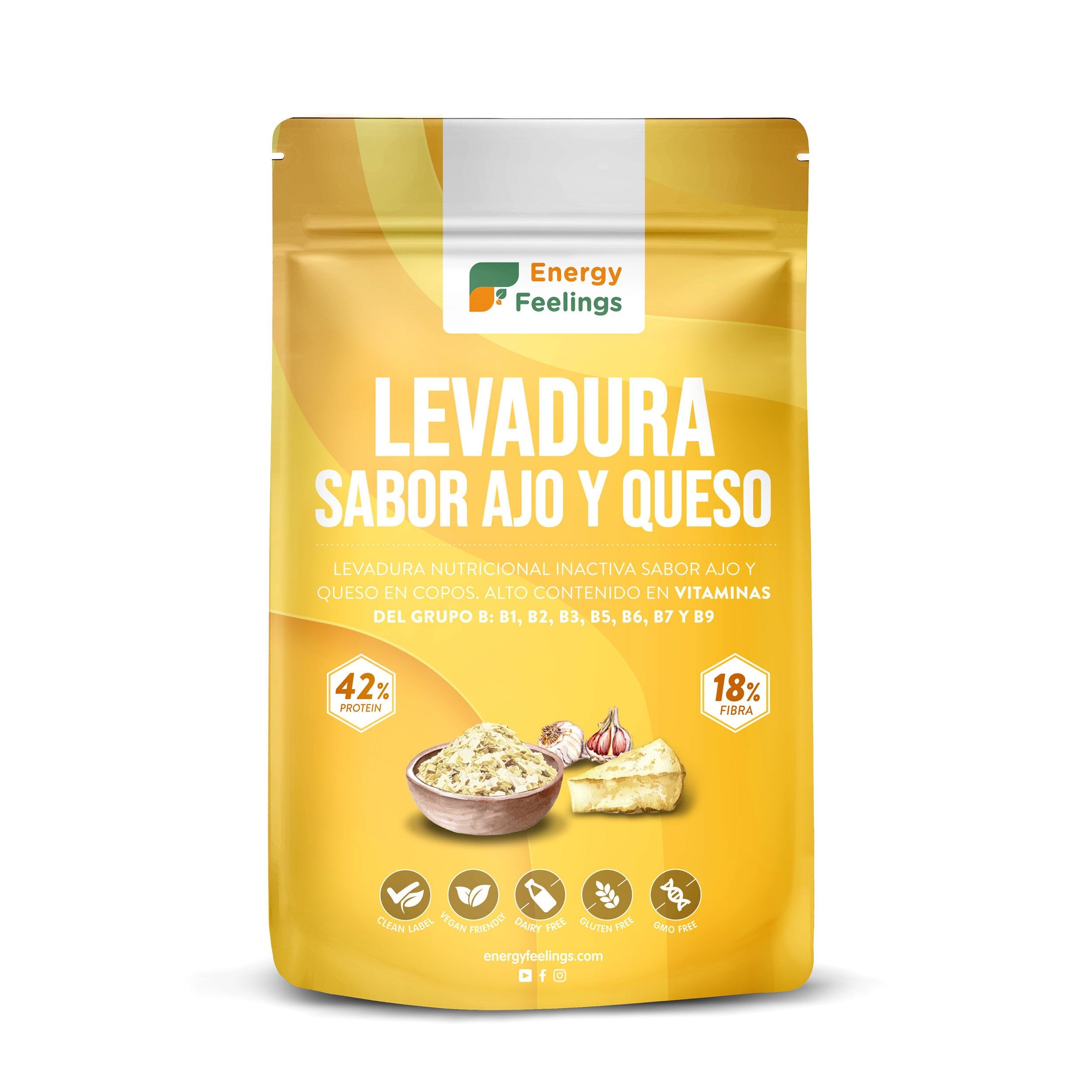 Nutritional yeast garlic and cheese flavor - 250g