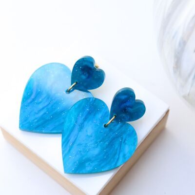 Pendientes Augustine Pearly Blue