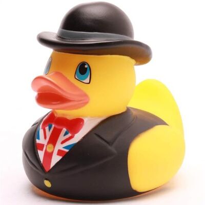 Canard de bain Gentleman anglais - canard en caoutchouc