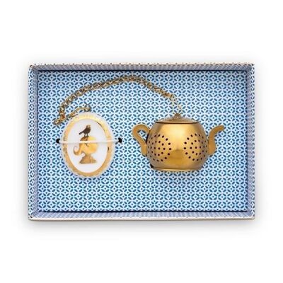 PIP - Royal medallion tea infuser set