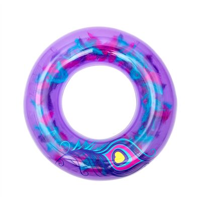BESTWAY. FLOTADOR FLIRTY FEATHER F91CM Color:Morado