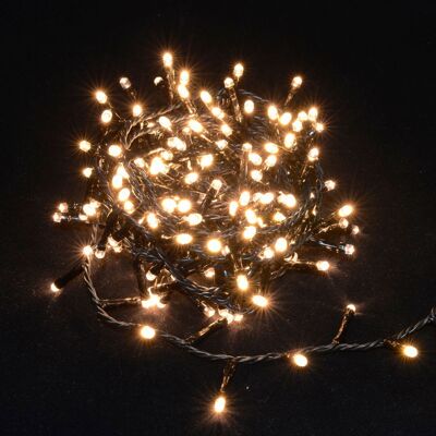50 bombillas de luces LED blanco 4,5 metros. Color:Blanco