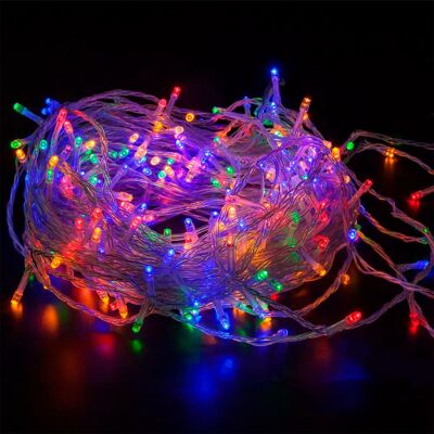 180 bombillas de luces LED multicolor 17,7 metros. Color:Multicolor