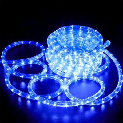 Manguera de luces LED azul 18 metros. Color:Azul