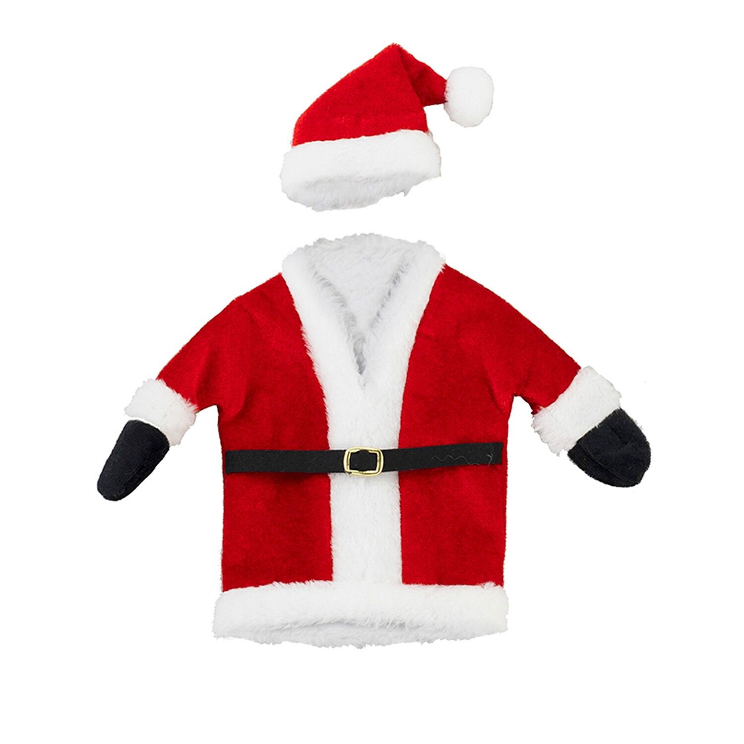 SET DI BOTTIGLIE DI PELUCHE ROSSE PETTINATE Colore: Rosso DMAJ0650