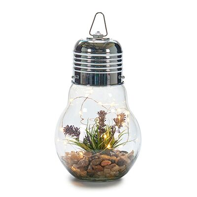 Large LED strip lavender bulb. Random design.Color: Transparent