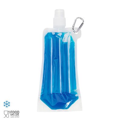Bottiglia refrigerante Luthor da 400 ml.Colore: blu