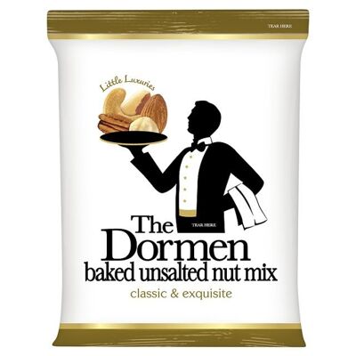 The Dormen Baked Unsalted Nuts, 12 x 130g