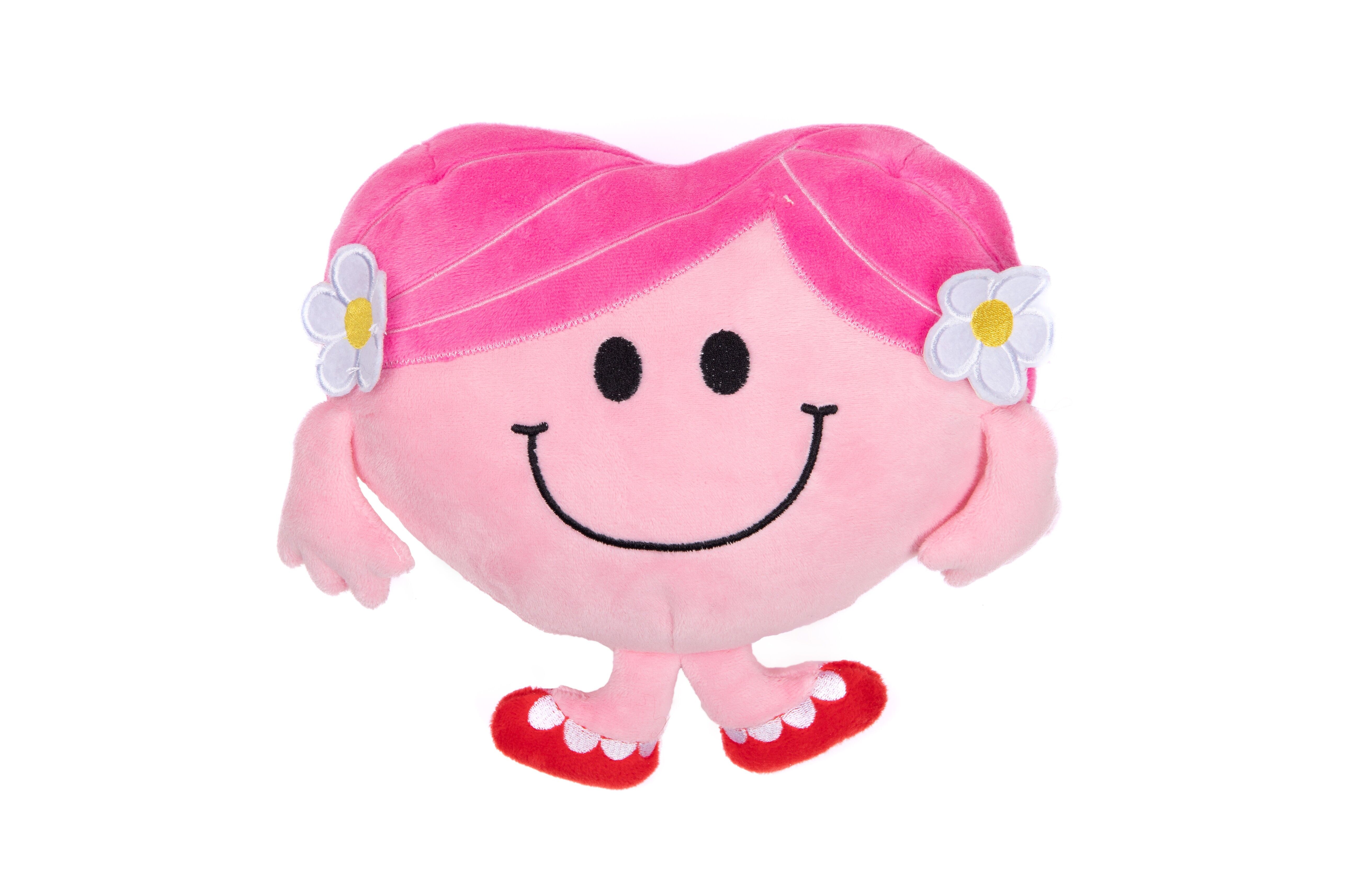Mr. Men e Mrs. Hug Peluche - 22 cm - Rosa