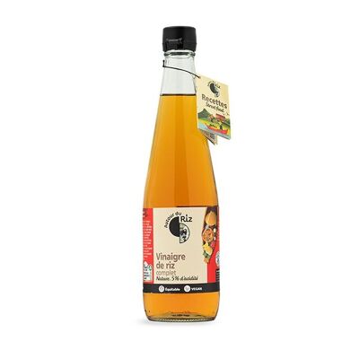 Organic Fairtrade Rice Vinegar 600 ml