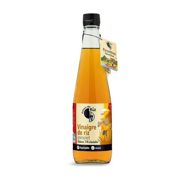 Organic Fairtrade Rice Vinegar 600 ml
