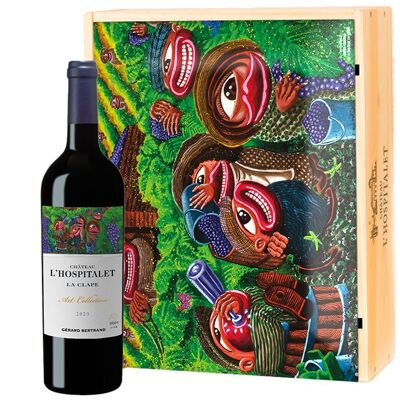 CHATEAU L'HOSPITALET COLECCIÓN DE ARTE DI ROSA Caja 3×75cl 2023