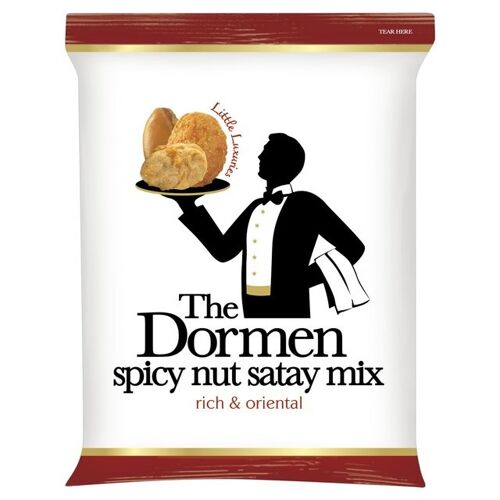 The Dormen Spiced Nuts & Satay Broadbeans, 12 x 160g