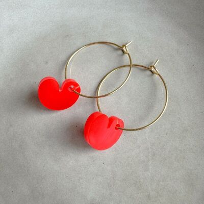 Boucles d'Oreilles Créoles Lume Charms | Pompeblêds