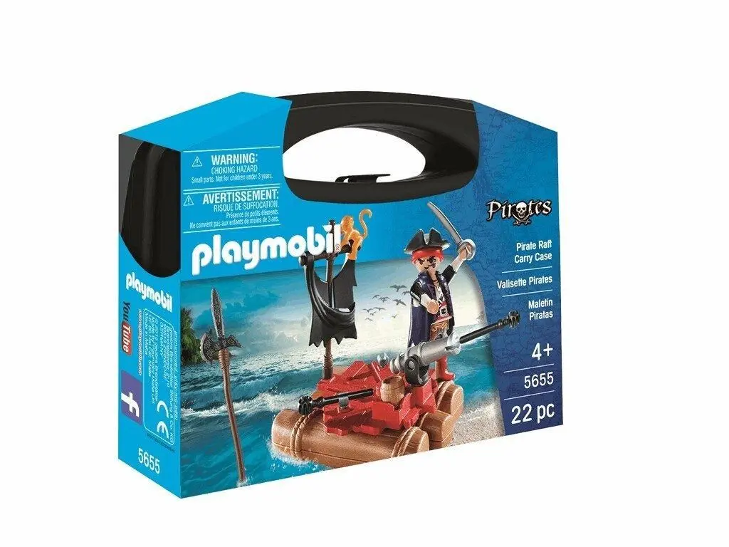 Playmobil 71531 Ile au trésor avec Pirate et Monstre Marin - Prenez Le Large et embarquez pour Une Chasse au trésor en mer - avec Un Pirate et Une dangereuse créature
