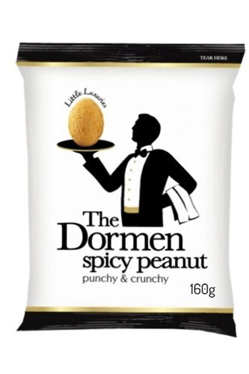 The Dormen Spicy Peanuts, 12 x 160g