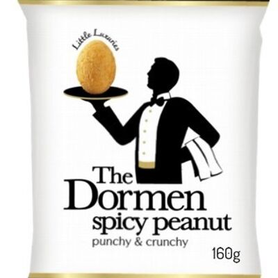 The Dormen Spicy Peanuts, 12 x 160g