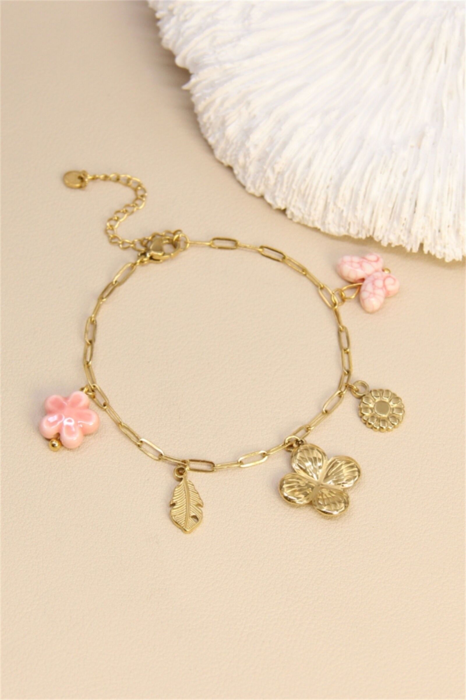 „Frühlingssüße“ Armband – Edelstahl