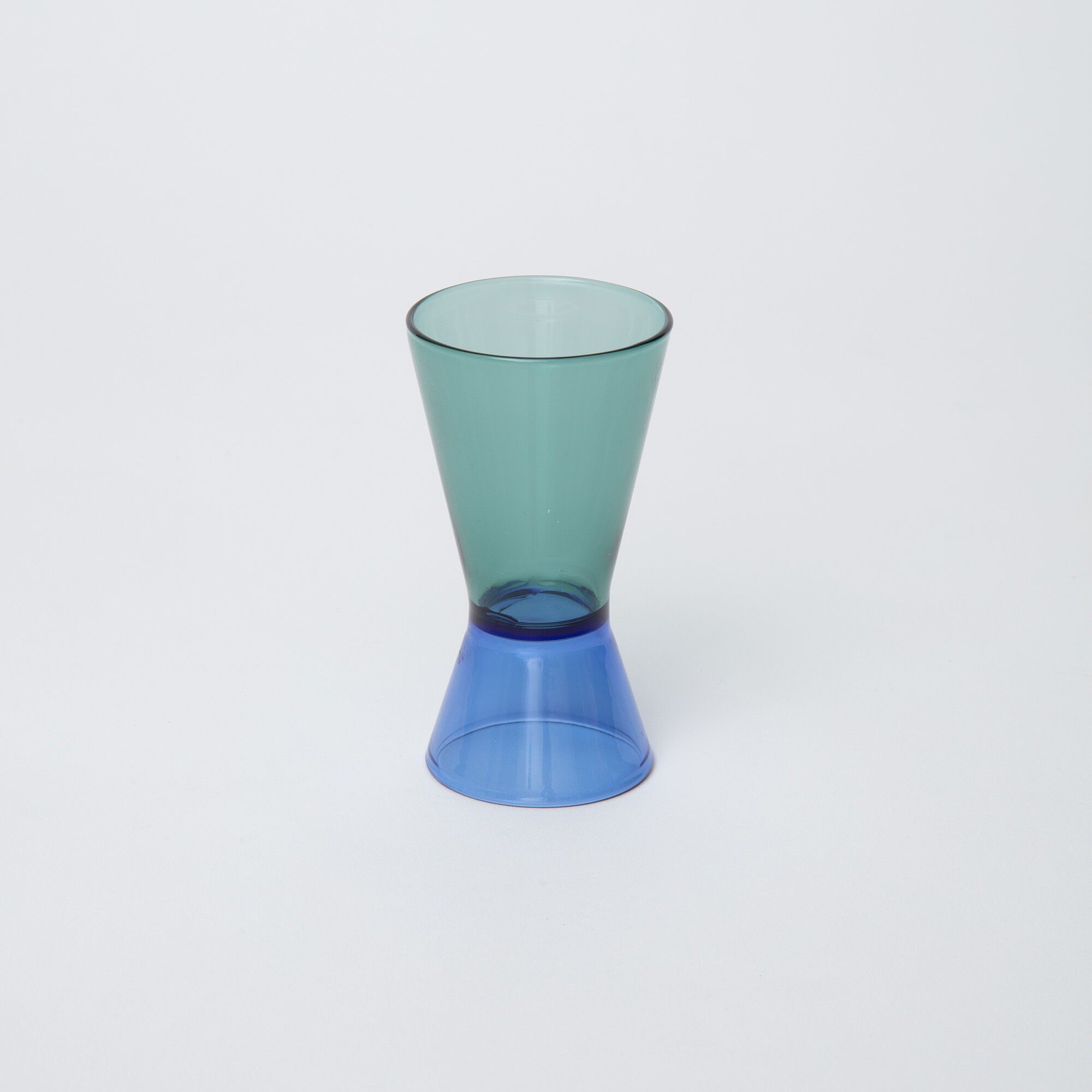 Duo Tone Cocktail Jigger - Teal Blue