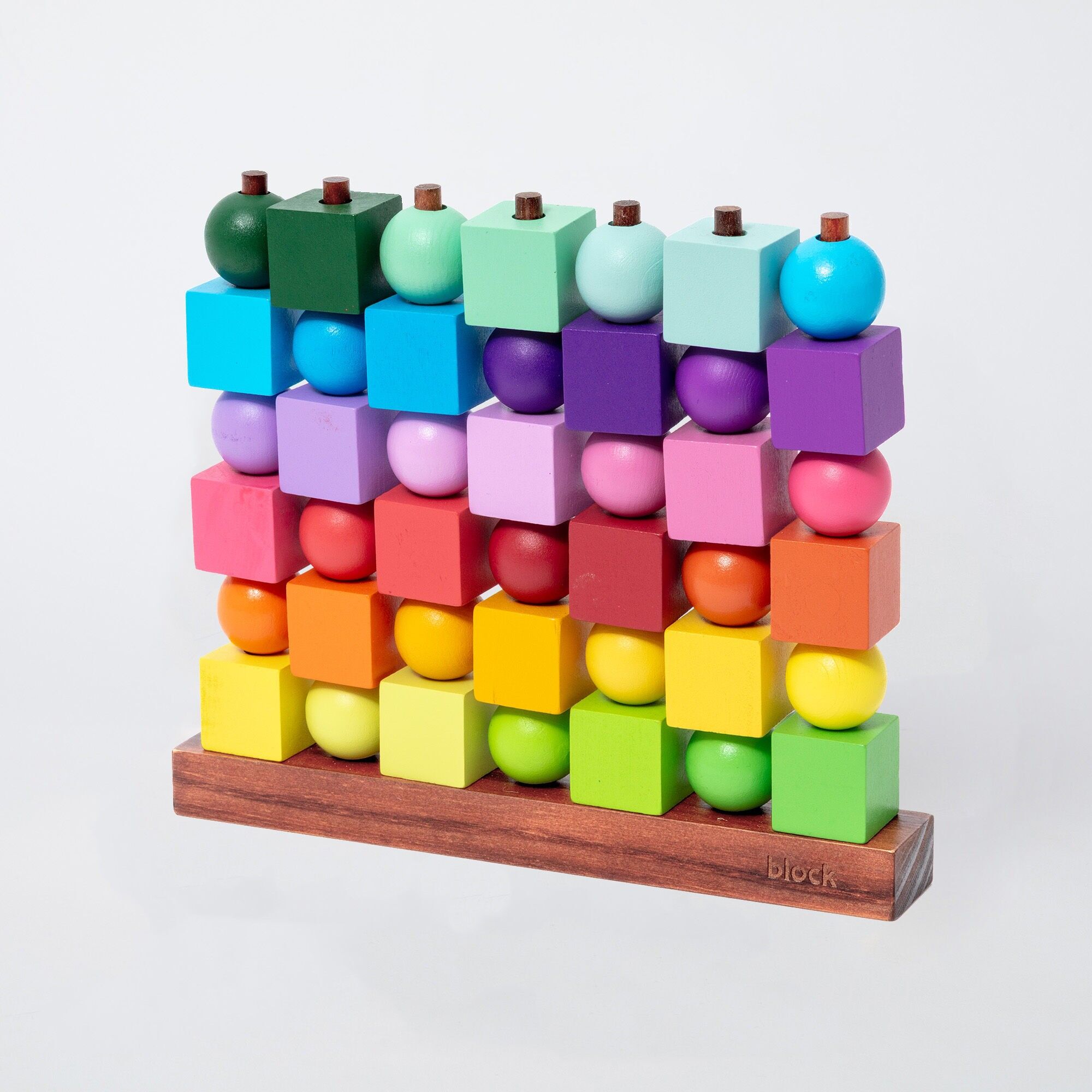 Vier in einer Reihe - Regenbogen