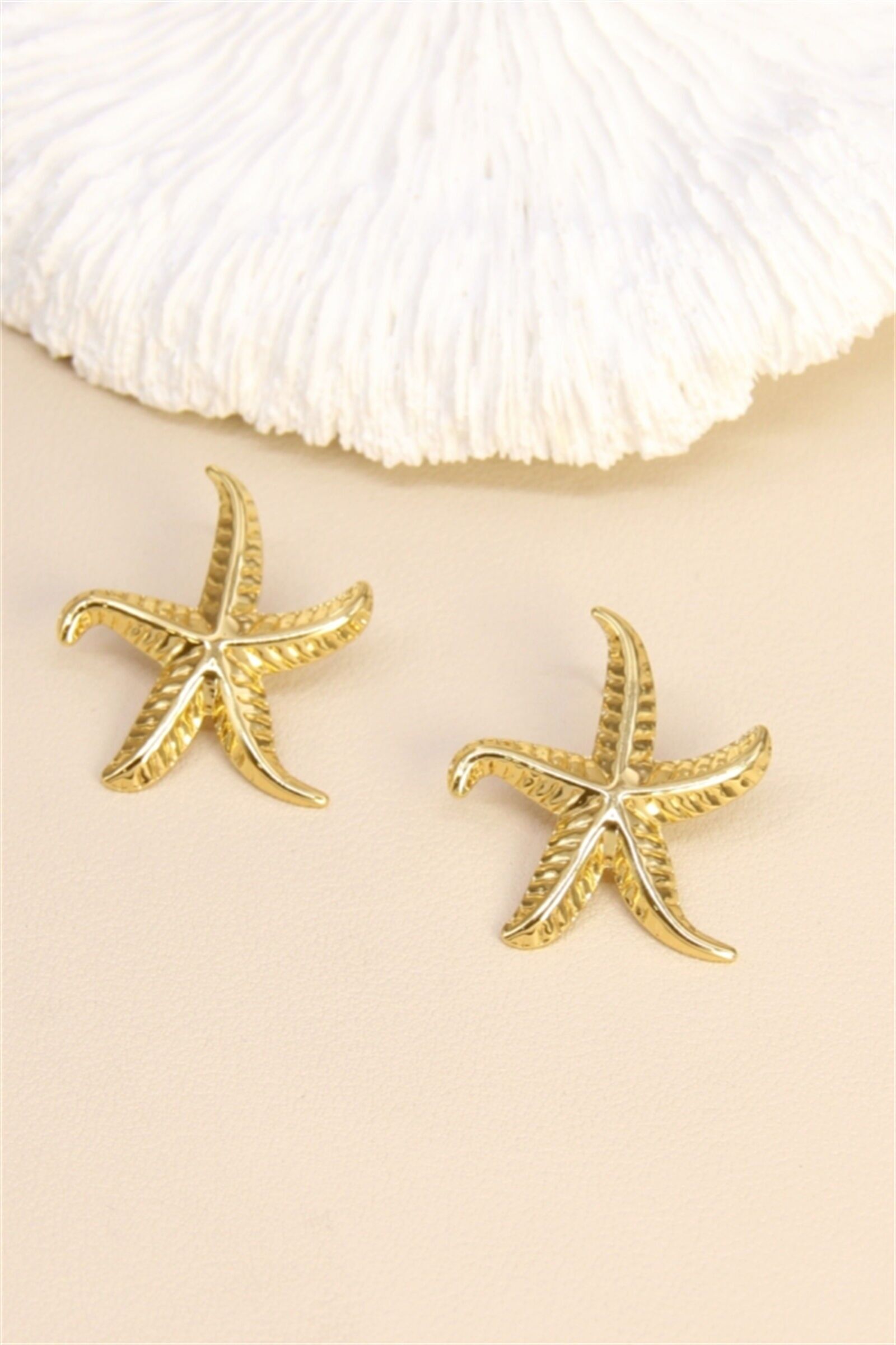 Seestern Ohrringe – Edelstahl