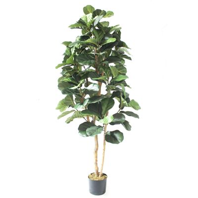 Árbol de higo violín artificial de lujo de 180 cm