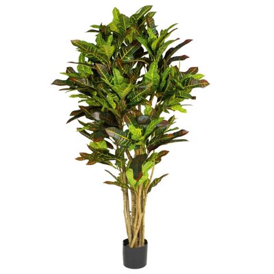 Albero di croton artificiale da 150 cm