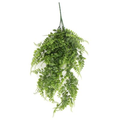 Plante artificielle suspendue de pothos vert résistant aux UV et au feu 85 cm