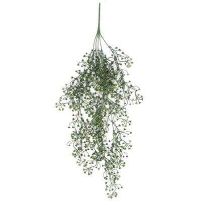 Plante artificielle suspendue résistante aux UV et au feu 75 cm