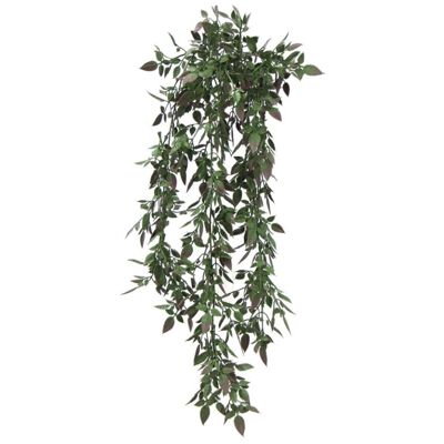 Plante artificielle ange suspendue résistante aux UV et au feu 76 cm