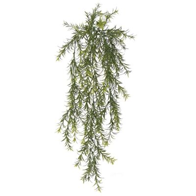 Plante artificielle suspendue résistante aux UV et au feu, fougère araignée 78 cm