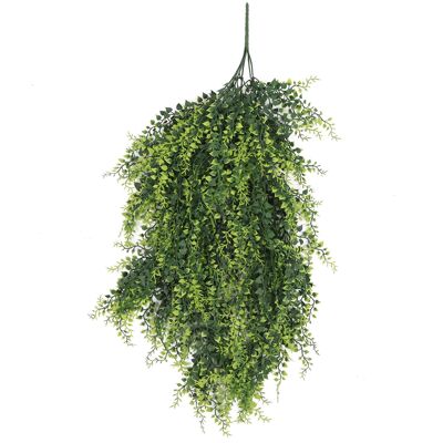 Plante artificielle suspendue résistante aux UV et au feu 85 cm