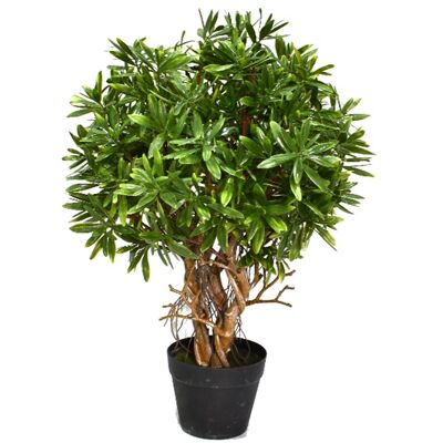 Mini ficus topiaire ignifuge de 45 cm