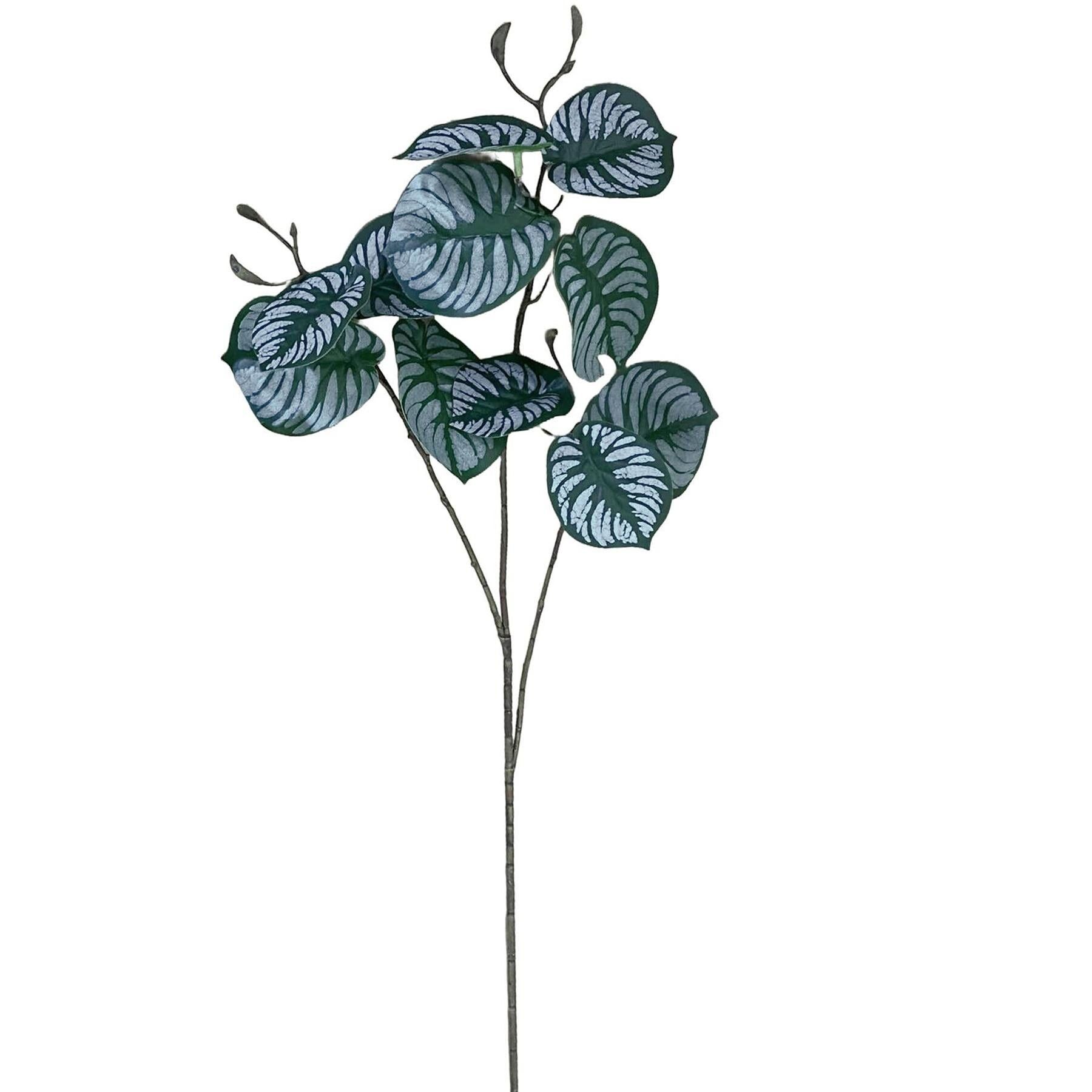 Follaje de cebra artificial de 70 cm