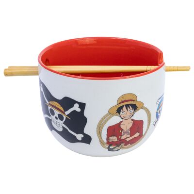 STOR CUENCO RAMEN CON PALILLOS EN CAJA REGALO ONE PIECE CLASSIC