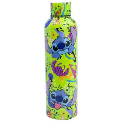 STOR 515 ML STITCH GREEN PARTY STAINLESS STEEL THERMOS BOTTLE