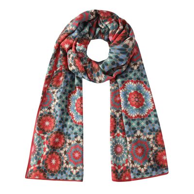 Pañuelo Multicolor para Mujer - 100% Modal - (180x65 cm)