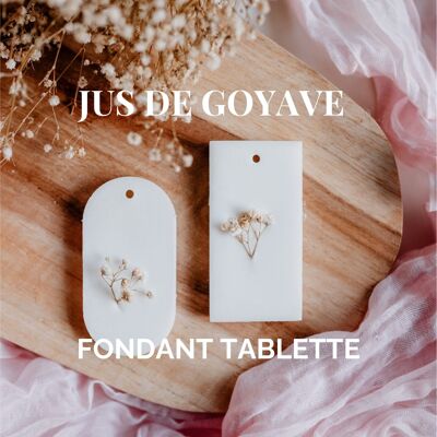 "Jus de Goyave" Tablette de cire parfumée 10h